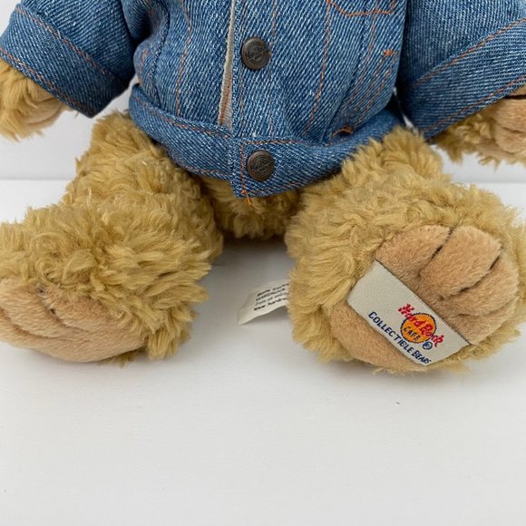 Hard Rock Cafe Orlando Collectible Bear Denim Jacket - Picture 3 of 12